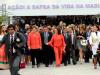 Dilma visitou os Pavilhões após a cerimônia de abertura