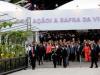 Dilma visitou os Pavilhões após a cerimônia de abertura