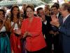 Dilma visitou os Pavilhões após a cerimônia de abertura