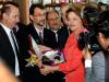 Dilma visitou os Pavilhões após a cerimônia de abertura