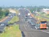 No km-423 da BR-101, em Araranguá, movimento e obras causaram lentidão no trânsito