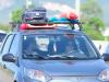 Em Tubarão, congestionamento também causou transtorno na BR-101  
