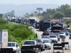 Congestionamento na BR-101 em Laguna