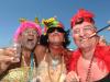 Biquínis, cangas e bom-humor foram ingredientes usados para o torneio de bocha de Carnaval em Rainha do Mar