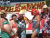 "Donzelas da bocha" animaram a tarde na praia Rainha do Mar, no Litoral Norte
