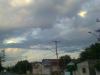 Nuvens carregadas em Canoas