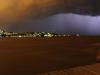 Chuva em Porto Alegre no início da noite deste domingo