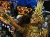Rainha da bateria da escola Unidos da Vila Isabel, Sabrina Sato representou uma guerreira tribal