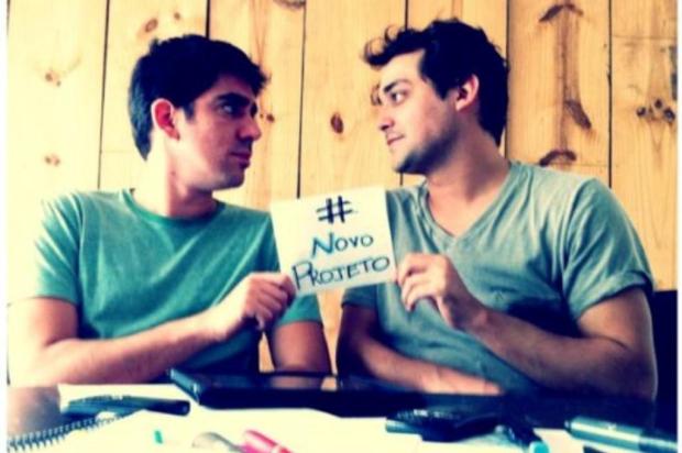 Longa "Os Penetras" vai unir Marcelo Adnet e Eduardo Sterblitch na telona Twitter/Reprodução