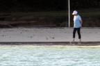 Dilma aproveita praia durante descanso na Bahia  (Wilson Pedrosa/AE)