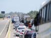 16h: congestionamento no Km 506 da BR-101, em Laguna (SC)
