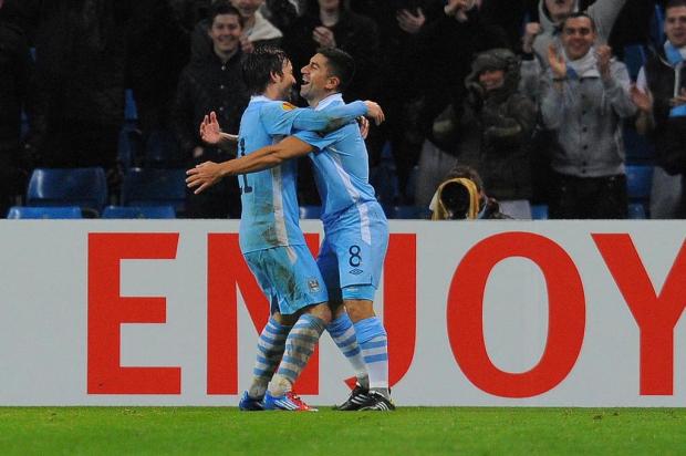 Manchester City confirma favoritismo e elimina o Porto na Liga Europa ANDREW YATES/AFP