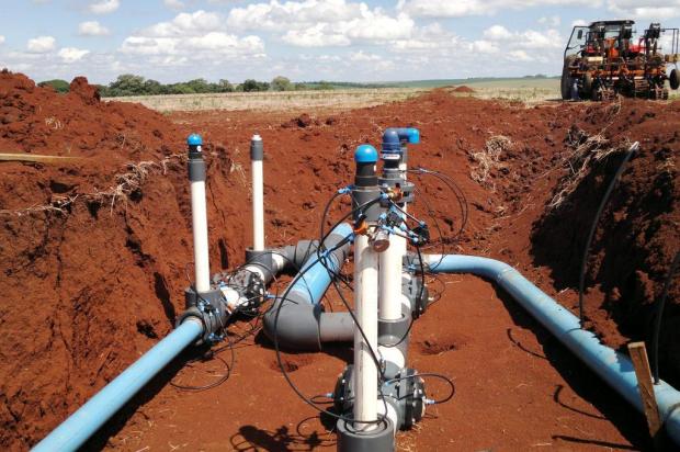 Técnica de irrigação subterrânea israelense será implantada em lavoura gaúcha Roberto Witter/Agência RBS