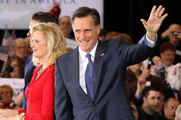 EUA: Mitt Romney vence primárias republicanas em Michigan e Arizona Justin Sullivan/GETTY IMAGES/AFP