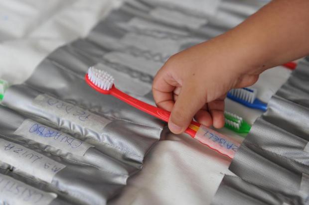 Primeira escova de dentes biodegradável é lançada no país Daniel Conzi/Agencia RBS Primeira escova de dentes biodegradável é lançada no país Daniel Conzi/Agencia RBS