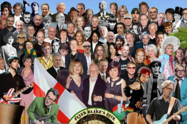 Capa de "Sgt Pepper's" é refeita com novas personalidades Vintage Festival/Divulgação Capa de "Sgt Pepper's" é refeita com novas personalidades Vintage Festival/Divulgação