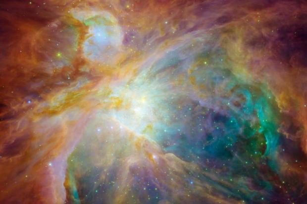 Nasa divulga imagem de estrelas-bebê NASA/AFP