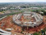 Arena do Grêmio espera estrutura para a cobertura