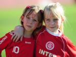Crianças assistem à partida Inter x Veranópolis no Estádio Beira-Rio - 22/04/2012
