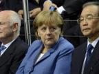 Merkel considera "preocupante" votação na extrema direita na França Odd Andersen/AFP Merkel considera "preocupante" votação na extrema direita na França Odd Andersen/AFP