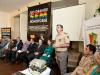 O Comandante da Brigada Militar, Sergio Roberto de Abreu, durante o lançamento oficial do Espaço Reservado aos Travestis e Homossexuais, com celas específicas