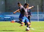 Marcelo Moreno treina com o grupo e pode voltar ao time titular no Gre-Nal Lucas Uebel, Divulgação Grêmio/