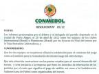 Conmebol pune Inter, Fluminense, Bolívar e Santos Reprodução/Conmebol