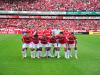Time do Inter posa para a foto oficial antes da partida