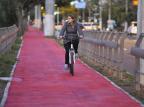 Primeiro trecho da ciclovia da Avenida Ipiranga começa a funcionar na segunda Genaro Joner/Agencia RBS