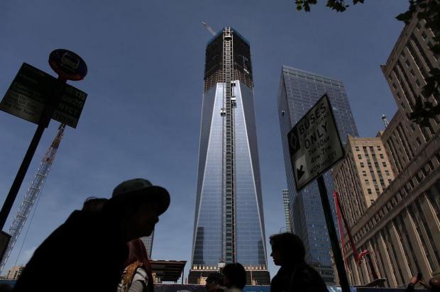 Novo World Trade Center passa a ser o prédio mais alto de Nova York Spencer Platt/AFP