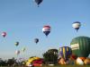 Dia de sol e sem vento ajudou os participantes do evento