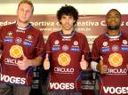 Caxias apresenta os três primeiros reforços para a Série C do Brasileiro Juan Barbosa/