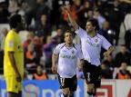Jonas comemora gol decisivo que marcou no sábado, pelo Espanhol JOSE JORDAN/AFP Jonas comemora gol decisivo que marcou no sábado, pelo Espanhol JOSE JORDAN/AFP