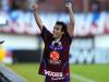 Matheus comemorou o primeiro gol do jogo