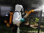 Operação de combate ao mosquito da dengue no bairro Assunção
