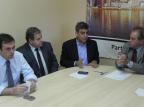 Executiva do PMDB visita PTB para reafirmar aliança de Fortunati Bruno Bertuzzi/PMDB,Divulgação