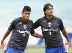 Mesmo relacionados, Moreno e Leandro não devem atuar diante do Fortaleza Bruno Alencastro/Agencia RBS