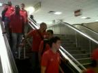 Delegação do Inter chega ao Rio para confronto decisivo contra o Fluminense Leandro Behs/ Delegação do Inter chega ao Rio para confronto decisivo contra o Fluminense Leandro Behs/