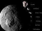 Nasa anuncia que asteroide Vesta sofreu dois grandes impactos NASA/JPL-Caltech/JAXA/ESA
