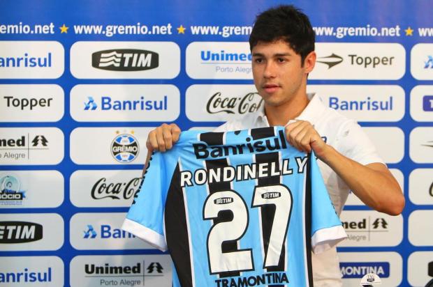 Rondinelly é a aposta do Grêmio para o Campeonato Brasileiro Lucas Uebel/Gremio.net