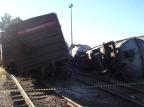 Trem carregado de combustível descarrila em Passo Fundo Daniele Freitas/Especial