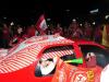 Os colorados tomaram as ruas de Caxias do Sul para comemorar o bicampenoato