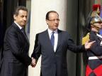 François Hollande toma posse como presidente da França Jacques Brinon/AP François Hollande toma posse como presidente da França Jacques Brinon/AP