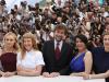 Diane Kruger, Andrea Arnold, Nanni Moretti, Hiam Abbass e Emmanuelle Devos posam para as fotos no primeiro dia do Festival