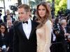 Ator Chris Pine com a namorada Dominique Piek