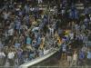 Mesmo com as vaias constantes da torcida baiana para o adversário, os gremistas presentes no Estádio Pituaçu comemoraram a vantagem