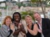 Atriz Inge Maux, ator Peter Kazungu, atriz Margarethe Tiesl e diretor Ulrich Seidl por "Paradise: Liebe"