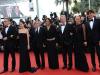 Robert De Niro, sua esposa Grace Hightower De Niro, James Woods, Jennifer Connely, Paul Bettany em Cannes para a exibição de "Madagascar 3"