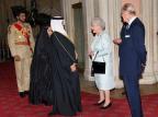 Rei do Bahrein rouba a cena no jubileu da rainha Elizabeth II ARTHUR EDWARDS/POOL / AFP/ Rei do Bahrein rouba a cena no jubileu da rainha Elizabeth II ARTHUR EDWARDS/POOL / AFP/