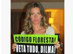 FOTO: Gisele Bündchen adere à campanha "Veta tudo, Dilma" Reprodução/Facebook.com FOTO: Gisele Bündchen adere à campanha "Veta tudo, Dilma" Reprodução/Facebook.com